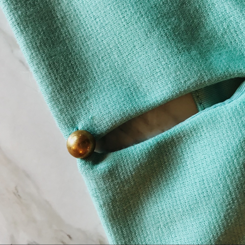 Turquoise Skater Dress